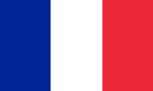 Im Bild: Frankreich Flagge