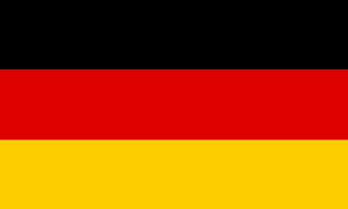 Im Bild: Deutschland Flagge